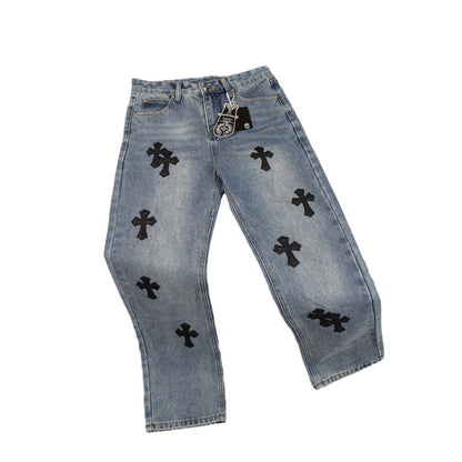 1 to 1 Embroided Jeans